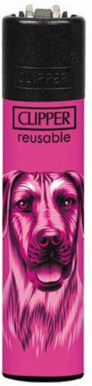 Clipper Gasfeuerzeug – Hunde-Motiv (Serie 4v4)
