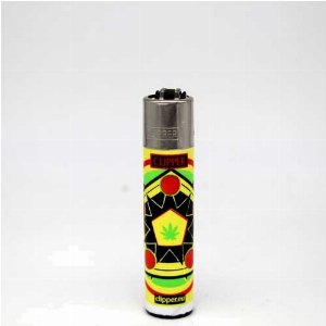Clipper Gasfeuerzeug – Jamaican Mandala Edition (Shibers 2015 C)