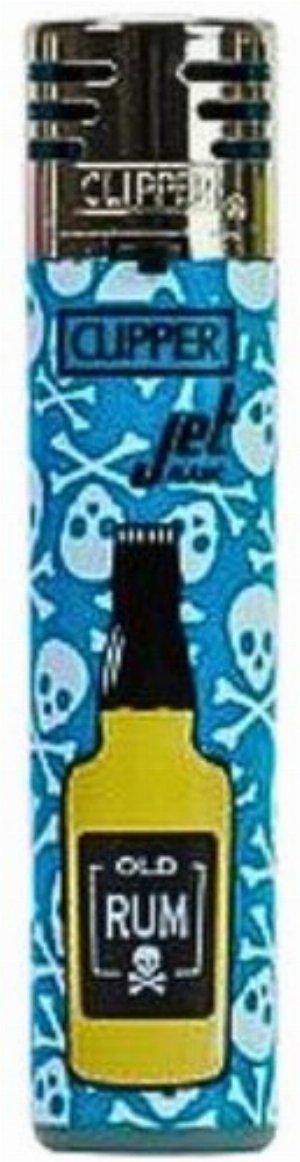 Clipper Jet Flame Feuerzeug – Drinks & Life „Old Rum