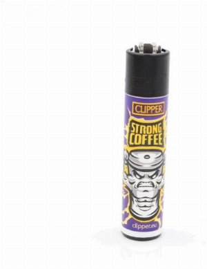 Clipper Gasfeuerzeug – Kaffee 2 Edition „Strong Coffee