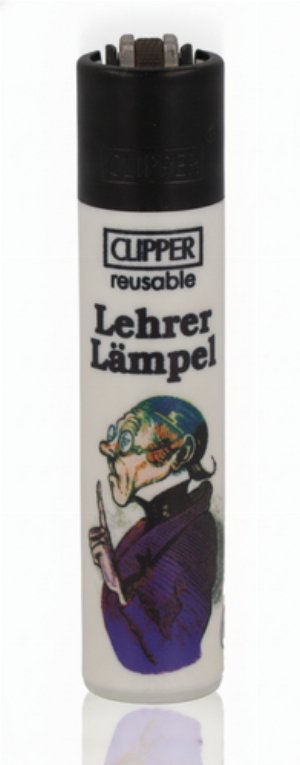 Clipper Feuerzeug „Lehrer Lämpel