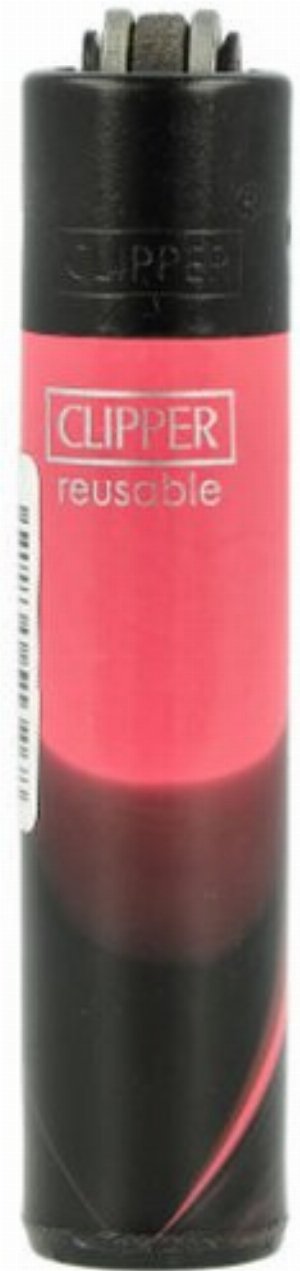 Clipper Mini Feuerzeug Nebula Mix 1 – Design 3v4 (Rosa-Schwarz)