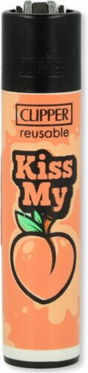 Clipper Gasfeuerzeug „Kiss My Peach