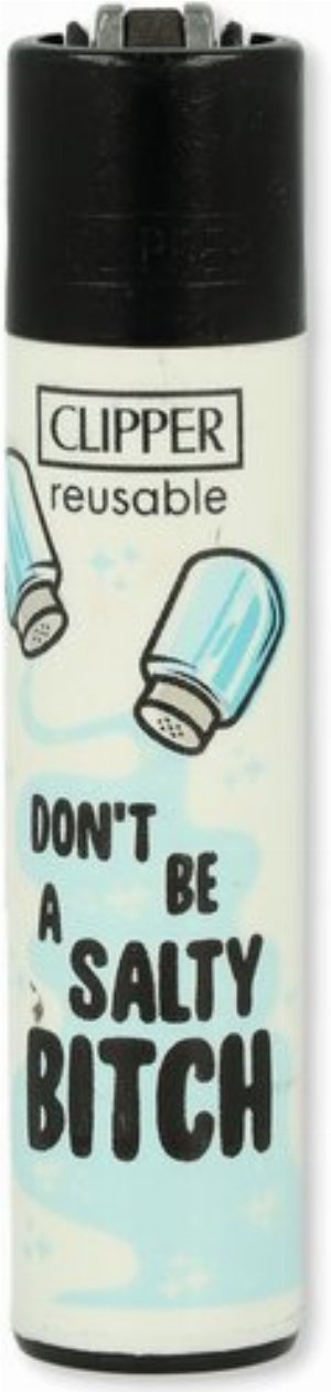 Clipper Gasfeuerzeug „Don't Be A Salty Bitch