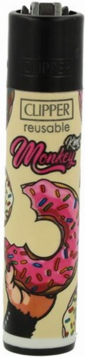 Clipper Gasfeuerzeug „Monkey King Donuts