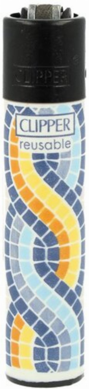 Clipper Gasfeuerzeug – Mosaic Pattern Edition (Design 1)