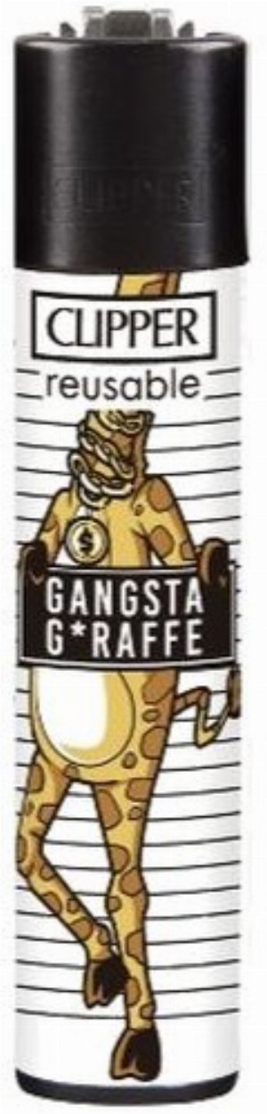 Clipper Mugshots Feuerzeug – „Gangsta G*raffe