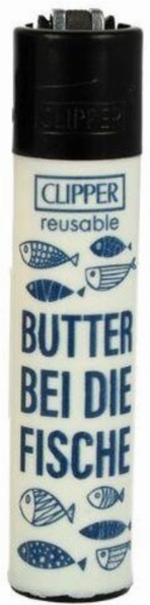Clipper Gasfeuerzeug „Nordisch – Fische