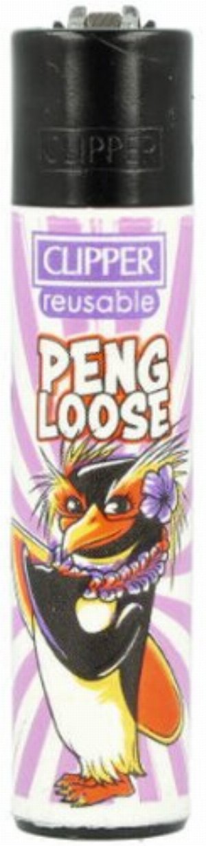 Clipper Gasfeuerzeug – Penguin 2 „PENG LOOSE