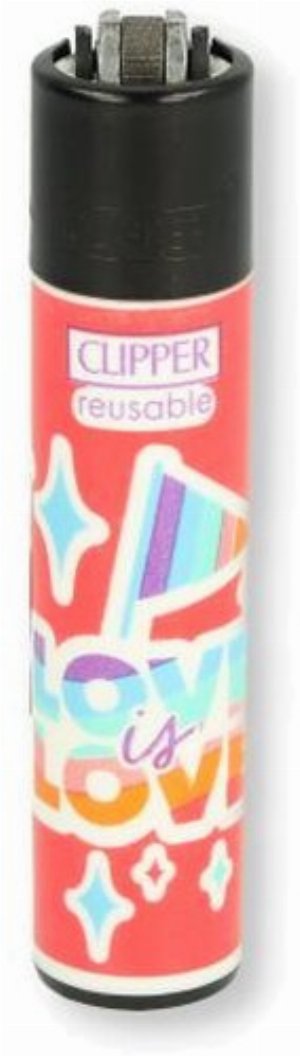 Clipper Pride Edition Gasfeuerzeug – „Love is Love
