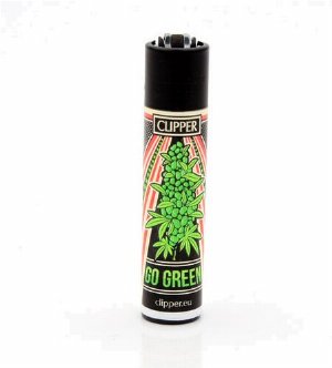 Clipper Gasfeuerzeug – Propaganja „Go Green