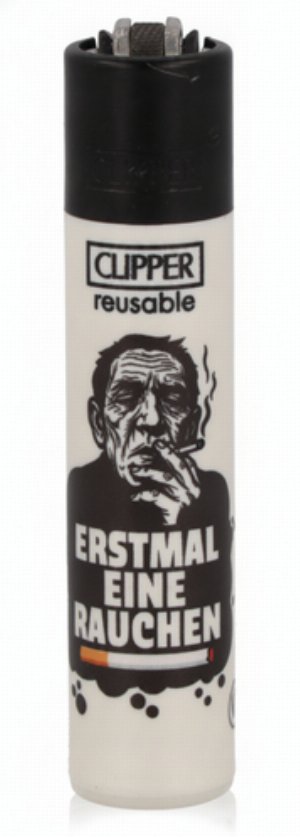 Clipper Motiv-Feuerzeug „Erstmal eine rauchen