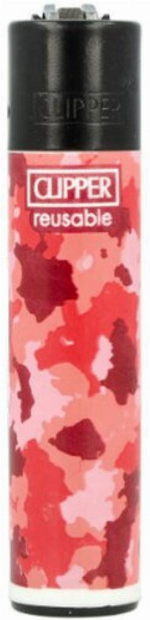 Clipper Gasfeuerzeug „Red Camouflage