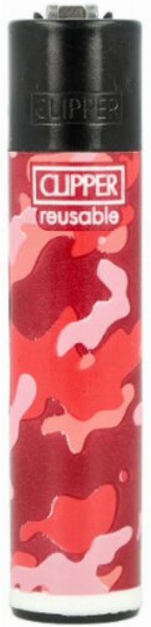 Clipper Gasfeuerzeug – Red Camouflage Edition, Tarnmuster No. 3 (3/4)