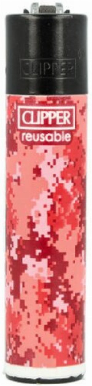 Clipper Gasfeuerzeug „Red Camouflage