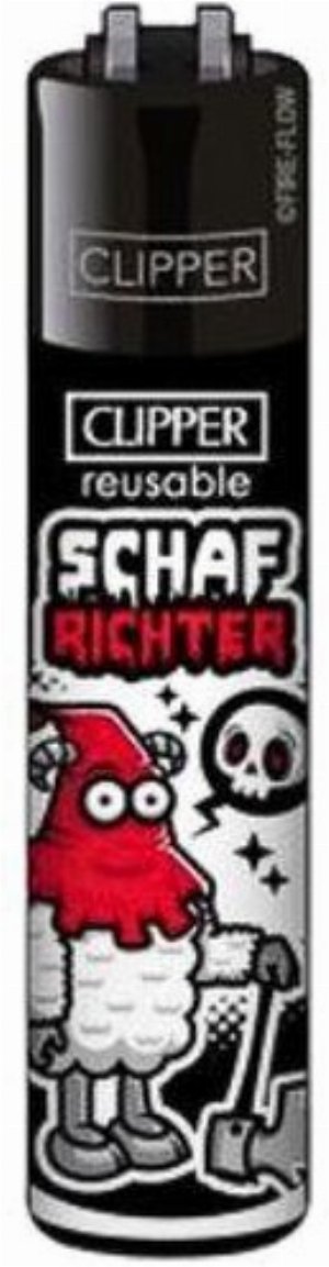 Clipper Gasfeuerzeug „Schaf Richter