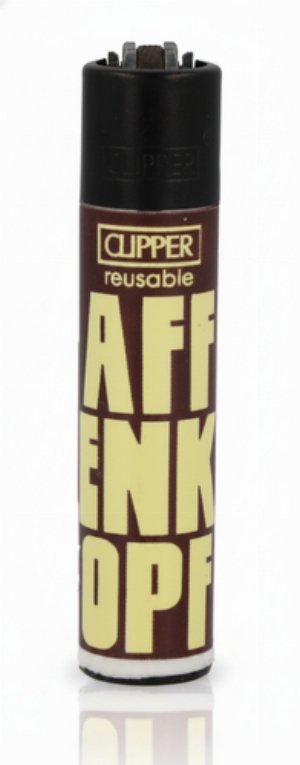 Clipper Nachfüll-Feuerzeug „Affenkopf