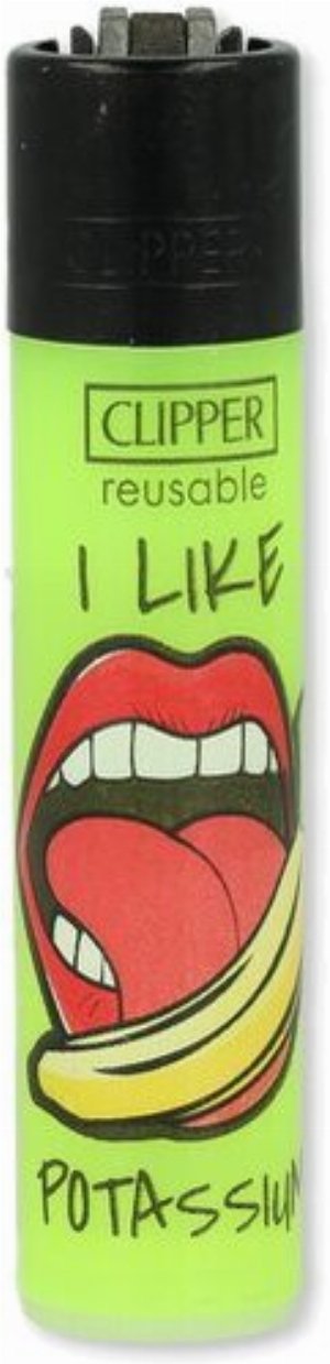 Clipper Gasfeuerzeug „I Like Potassium