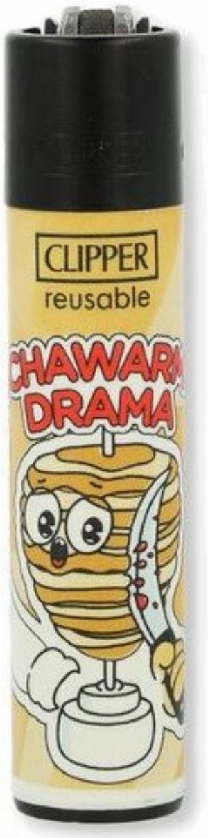 Clipper Gasfeuerzeug „Shawarma Drama