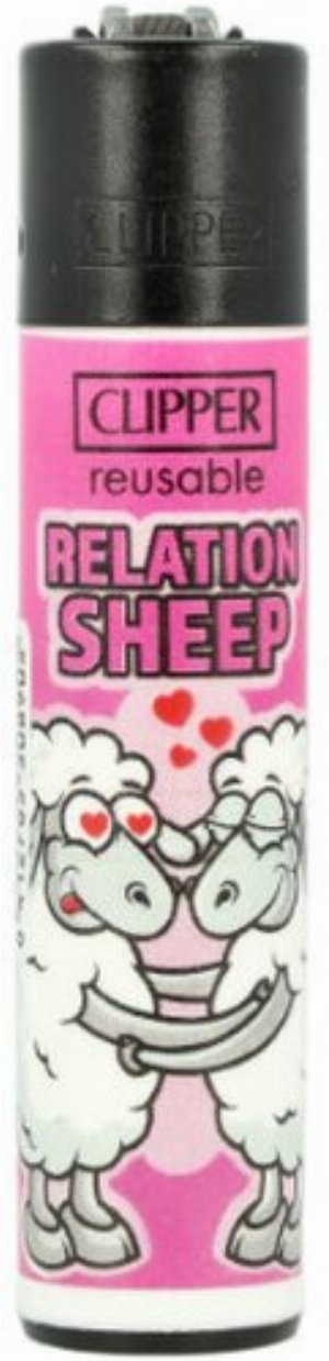 Clipper Gasfeuerzeug – Sheep-Kollektion „Relation Sheep