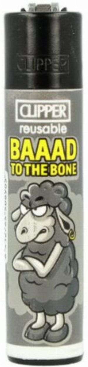 Clipper Gasfeuerzeug „Baaad to the Bone