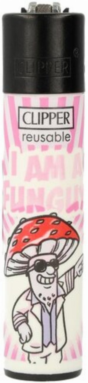 Clipper Gasfeuerzeug „Shrooms – I AM A FUNGUY