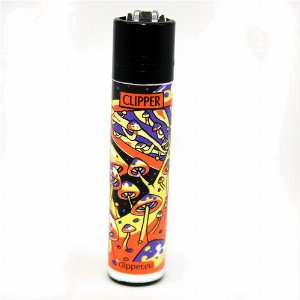 Clipper Gasfeuerzeug „Shrooms 7
