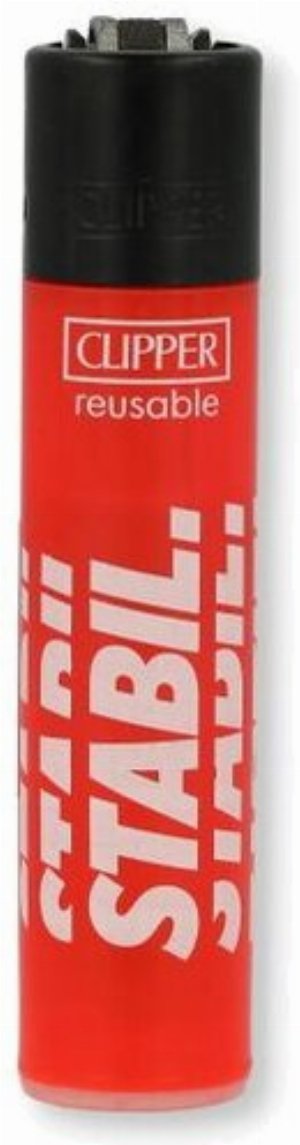 Clipper Sigma Impact Gasfeuerzeug – Design 4v8 „Stabil.