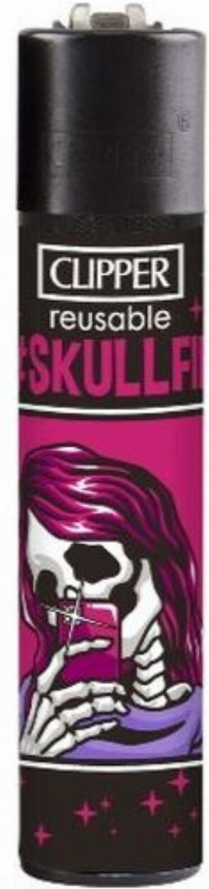Clipper Gasfeuerzeug „Skulls 23