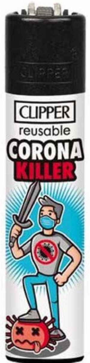Clipper Gasfeuerzeug „Corona Killer
