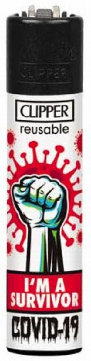 Clipper Gasfeuerzeug „I'm a Survivor