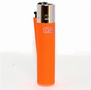 Clipper Soft Touch Feuerzeug – Orange