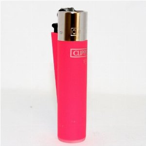 Clipper Soft Touch Feuerzeug – Rosa