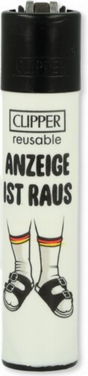 Clipper Gasfeuerzeug „Anzeige ist raus