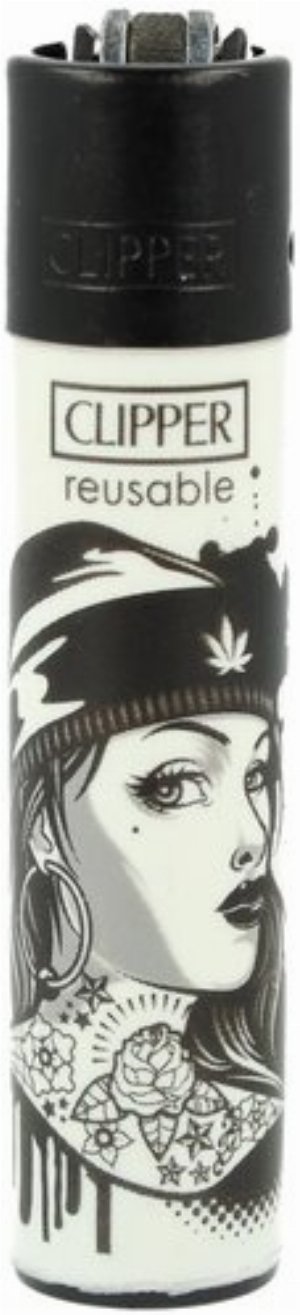Clipper Gasfeuerzeug „Tattoo Girls