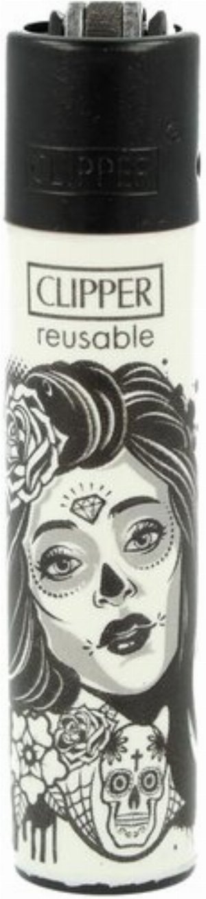 Clipper Gasfeuerzeug „Tattoo Girls