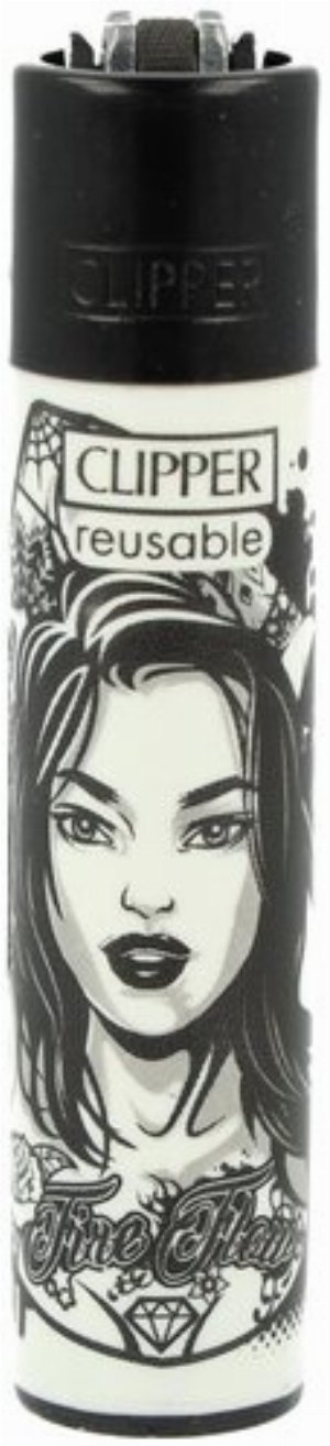 Clipper Gasfeuerzeug „Tattoo Girls