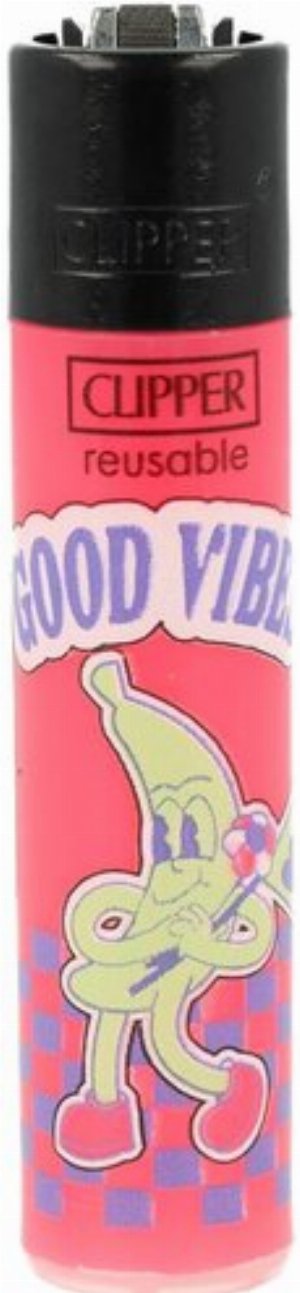 Clipper Gasfeuerzeug – Trippy Arty „Good Vibes