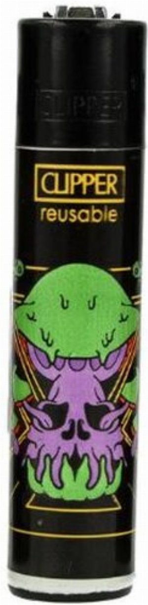 Clipper Gasfeuerzeug „Monster Pilz