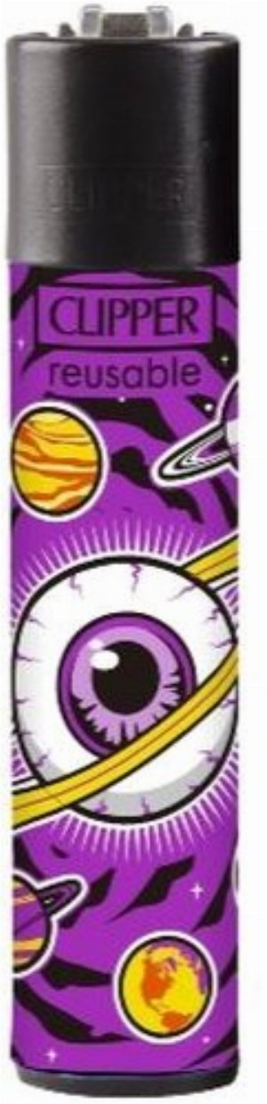 Clipper Gasfeuerzeug – „Trippy Planets