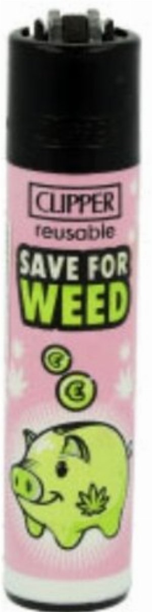 Clipper Gasfeuerzeug „Save for Weed