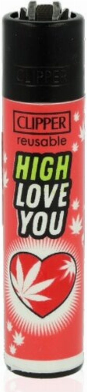 Clipper Gasfeuerzeug „HIGH LOVE YOU
