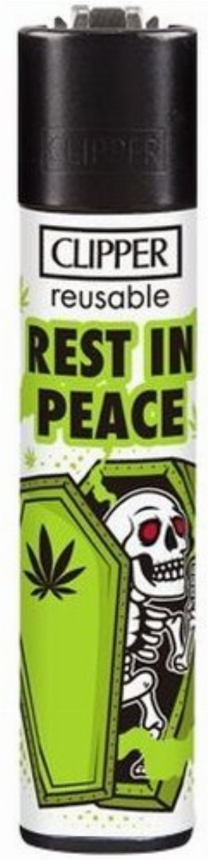 Clipper Gasfeuerzeug „Rest In Peace