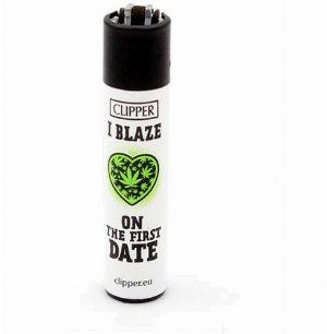 Clipper Gasfeuerzeug – „I Blaze On The First Date