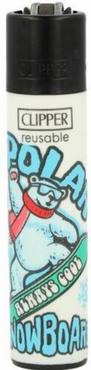 Clipper Gasfeuerzeug „Polar Snowboard