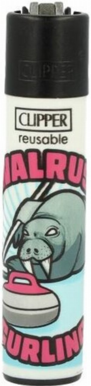 Clipper Gasfeuerzeug „Walrus Curling