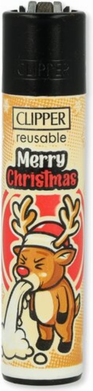Clipper Weihnachts-Feuerzeug „Merry Christmas