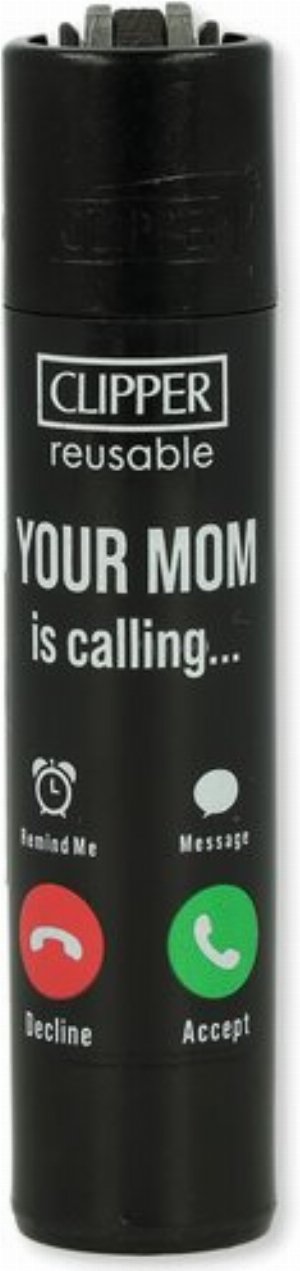 Clipper Gasfeuerzeug „Your Mom is calling…