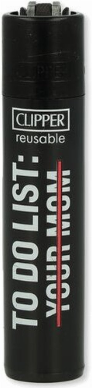 Clipper Gasfeuerzeug „To Do List: Your Mom