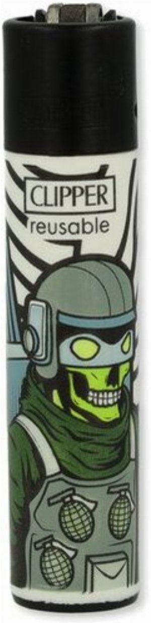 Clipper Gasfeuerzeug – Zombie Force Edition (Nr. 2/4)